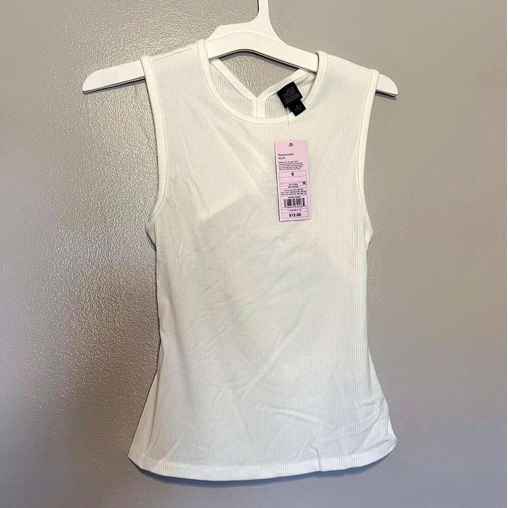 wild fable open back ribbed NWT